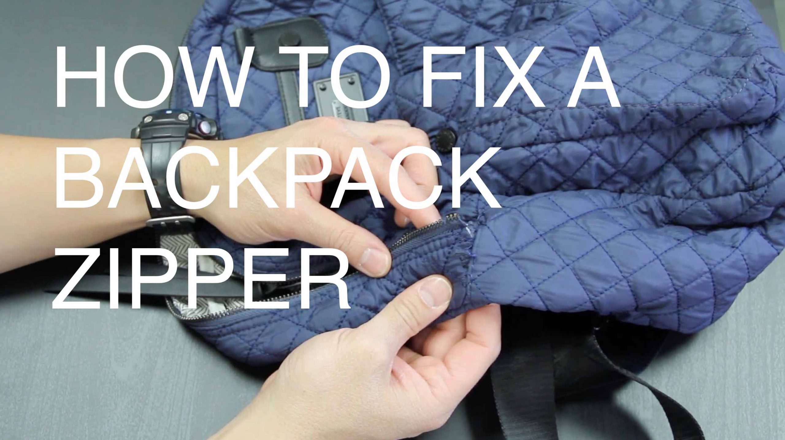 How to Fix a Zipper if it Zips but Doesn't Close