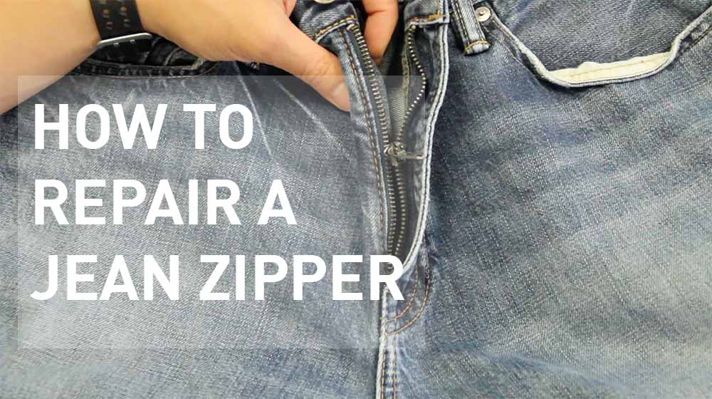 How to Fix a Zipper That's Come Off One Side of the Track 