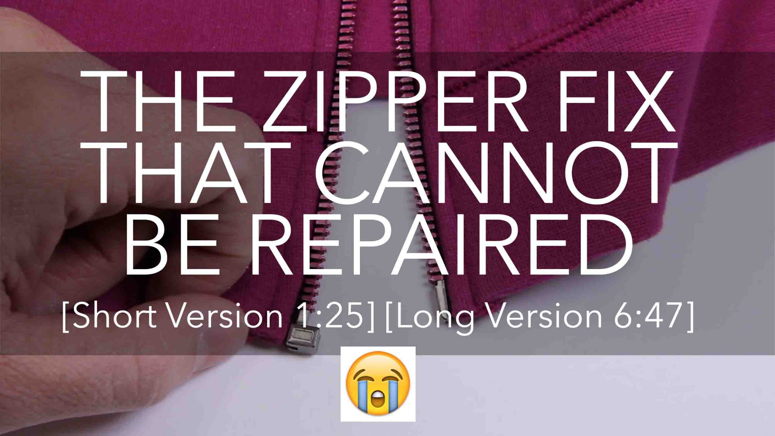 Secret Fashion Fixes - Online Shop - Faulty zipper that keeps falling down?  Zuppies is a genius easy to use solutions.