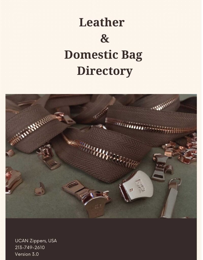 DOMESTIC BAG & LEATHER MAKING DIRECTORY VERSION 3.0